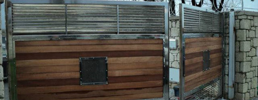 Gömme Tip Bahçe Kapıları